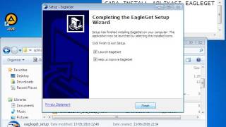 Cara Install Aplikasi Eagleget YANG BENAR [upl. by My]