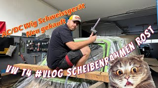 VW Restoration VW T4 vlog Scheibenrahmen ist Durch [upl. by Nasar]