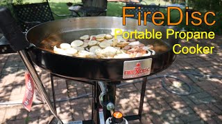 FireDisc 36quot Tall Portable Propane Cooker [upl. by Flam]