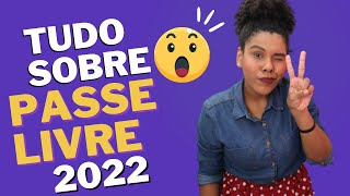 TUDO SOBRE O PASSE LIVRE EMTU 2022  COMO CONSEGUIR TRANSPORTE ESCOLAR DE GRAÇA [upl. by Alexandro]