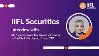 IPO Interview with MrSarvabhouman Doraiswamy Srinivasan Group CFO of Sagility India Limited [upl. by Yelrebmik]