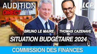 Bruno Le Maire est auditionné par la commission des finances à lAssemblée  9092024 [upl. by Maillij959]