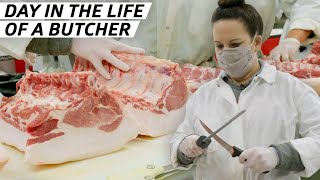 A Day in the Life of Whole Animal Butcher Heather Marold Thomason — Clocking In [upl. by Esmaria]