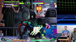 MvC2 BH Prince  BlackheartCyke 65 Comeback vs MST 210 Romneto 10324 [upl. by Fari]