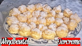 Kleine KuchenWindbeutel  Small CakesPuffs [upl. by Guadalupe]