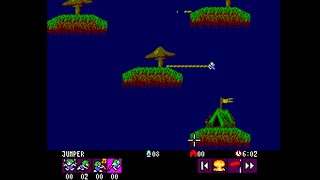 Lemmings 2 The Tribes Outdoor Tribe Sega Master System Longplay 1994 Spidersoft [upl. by Bakki]