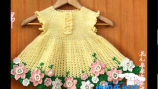 Crochet Patterns for free Crochet Baby Dress 536 [upl. by Eri900]