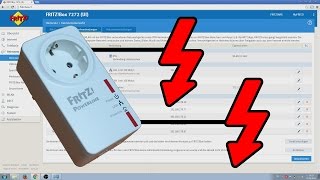 Fritz Powerline einrichten und Adapter anschliessen [upl. by Annaierb33]