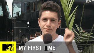 Lohanthony on Threading His Eyebrows  My First Time  MTV News [upl. by Jodi]