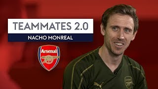 quotAubameyang is NOT a good dancerquot  Nacho Monreal  Arsenal Teammates 20 [upl. by Inahc]