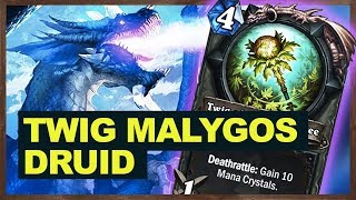 Twig Malygos Druid 2018  The Witchwood Hearthstone [upl. by Bari]