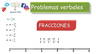 Problemas verbales  FRACCIONES [upl. by Tut586]