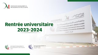 Campus UM6SS Rabat  Rentrée universitaire 20232024 [upl. by Presber]