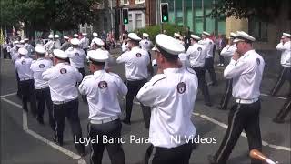 Bangor Protestant Boys FB  12th July Parade 2021 [upl. by Inalawi]