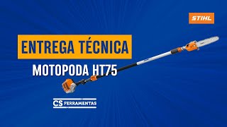 Entrega Técnica Motopoda HT75 Stihl [upl. by Micaela158]