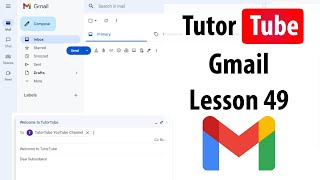 Gmail Tutorial  Lesson 49  Changing Gmail Language [upl. by Dosia]