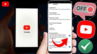 Come disattivare la modalità RESTRICTED su YouTube  Nuovo aggiornamento 2024 [upl. by Atteniuq978]