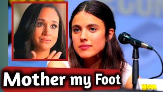 Margaret Qualley SHUTS DOWN Meghan Markle on The Tonight Show [upl. by Willing967]