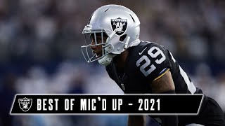 Best of Mic’d Up From the Las Vegas Raiders’ 2021 Season  NFL [upl. by Gustave]