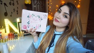 Hemani BloomBox  Monthly Subscription Box Review Demo in urduhindi [upl. by Loralee]