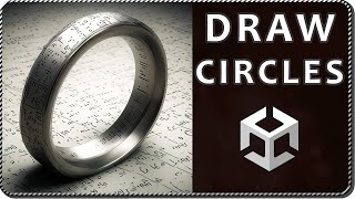 How to DRAW A CIRCLE in Unity using a LineRenderer component [upl. by Lady]