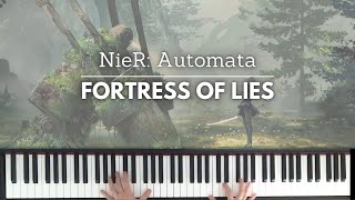 Fortress of Lies NieR Automata  piano arrangement [upl. by Markus]