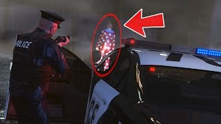 CREEPY CLOWN SIGHTINGS GTA 5 Mods PLAY AS A COP MOD [upl. by Narhem606]