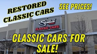 RESTORED CLASSIC CARS FOR SALE PRICES AT STREETSIDE CLASSICS [upl. by Waters706]