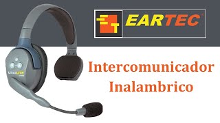 Eartec UltraLITE Intercomunicador Inalambrico [upl. by Hitoshi]