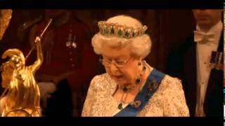 Queen jokes about Olympic opening ceremony entrance [upl. by Oiruam]