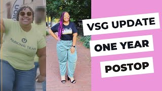 VSG Update ONE YEAR Postop  Vertical Sleeve Gastrectomy  Weight Loss Surgery [upl. by Yecak]