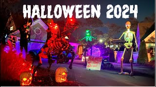 Our Spookiest Halloween Setup Yet 2024 Haunt Walkthrough 🎃👻 [upl. by Andromache]