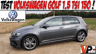 Carvlog 44  Test VOLKSWAGEN Golf TSI 150  Une finition revue Ã la hausse  ðŸ˜Ž [upl. by Atsedom]