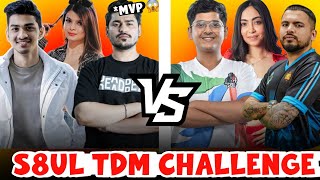 Joker Rega Krutika VS MortaL Sid Kaash TDM CHALLENGE😱 [upl. by Nnaarat]