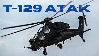 T129 ATAK Multirole Attack helicopter [upl. by Sholem]