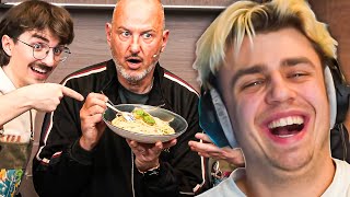 RUMATHRA hat endlich FRANK ROSIN getroffen Satter Hugo I Papaplatte Reaction [upl. by Mindi]