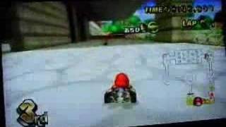 How To avoid a POW block in Mario Kart Wii [upl. by Uella]