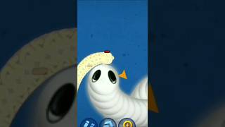 Worm zone Snake gameplayiosgames shorts ytshorts wormszone wormszoneio shortfeeds [upl. by Letch]