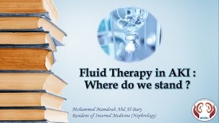 Fluid Therapy in Acute Kidney Injury [upl. by Htidirem]