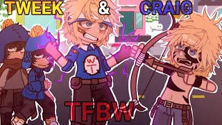 Tweek amp Craig being supportive bfs for 40 seconds  TFBW game  Gacha southpark [upl. by Mila797]