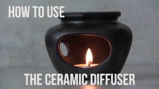 Yankee Candle® Ultrasonic Aroma Diffuser  How To Use With Captions [upl. by Nonaihr]