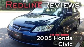 2005 Honda Civic Review Walkaround Exhaust amp Test Drive [upl. by Bissell325]