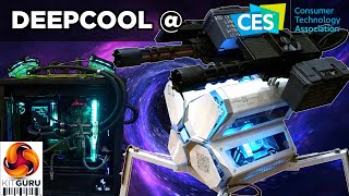 CES 2024 Deepcool  NEW Cases Coolers Fans  and more [upl. by Sarson]