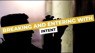 Breaking and Entering with Intent  Sydney Criminal Lawyers® [upl. by Atal]