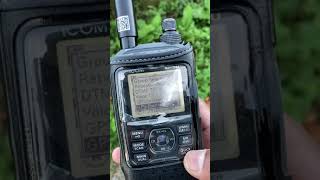 Icom ID50E  Grid Locator and ASL for SOTA and POTA [upl. by Rist879]