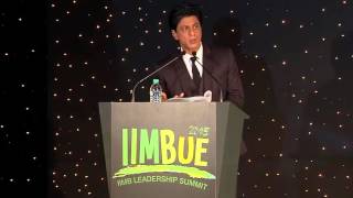 Shah Rukh Khan at IIM BANGALORE 2015 [upl. by Abott429]