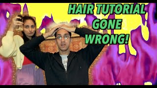 Curly Hair Tutorial For Straight Hair Men Gone Extremely Wrong  The Auduo  Hair Styles For Men [upl. by Rossie]