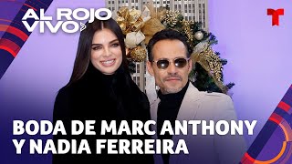 En exclusiva la boda de Marc Anthony y Nadia Ferreira en imágenes [upl. by Demetrius]