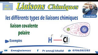 Liaison covalente polaire liaison apolaire [upl. by Pinelli]