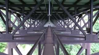 New River Gorge Bridge Walk Fayetteville West Virginia [upl. by Ateloiv]